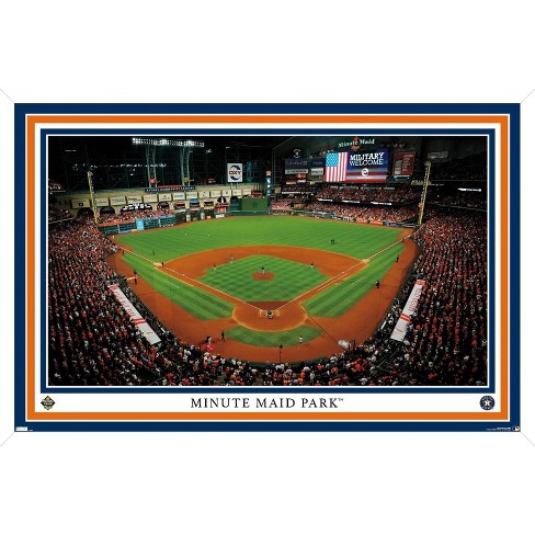 MLB Houston Astros Minute Maid Park Art Poster