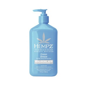 Hempz Ocean Breeze Beauty Actives Herbal Body Moisturizer - 17oz - 1 of 4