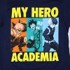 My Hero Academia Shirt Men's Katsuki Izuku Shoto Short Sleeve Graphic Tee (Large) Blue - 2 of 3