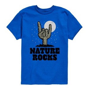 Boys' - Instant Message - Nature Rocks Short Sleeve Graphic T-Shirt - 1 of 4