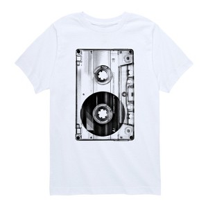 Boys' - Instant Message - Big Cassette Tape Short Sleeve Graphic T-Shirt - 1 of 4