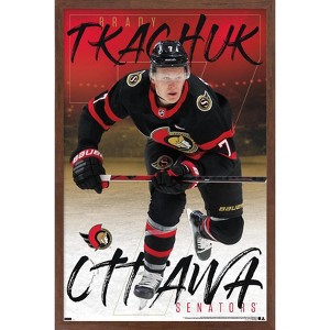 Trends International NHL Ottawa Senators - Brady Tkachuk 21 Framed Wall Poster Prints - 1 of 4