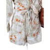 Women's Leaf Print Shorts - Polagram - 4 of 4