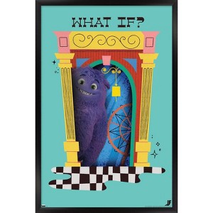 Trends International IF (Imaginary Friends) - Blue What If Framed Wall Poster Prints - 1 of 4
