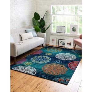 Unique Loom Azalea Collection Area Rug - Aromi (' " x ' "  ) - 1 of 4