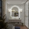 Apmir Super Bright 192 LEDs/m LED Lighted Anti-Fog Tempered Glass Arched Bathroom/Vanity Mirror with ETL & 3-Year Warranty - 2 of 4