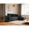 Cloud Plush Corduroy L-Shaped Modular Sectional Sofa with Chaise Lounge, No Assembly, and Plush Fabric - 2 of 4