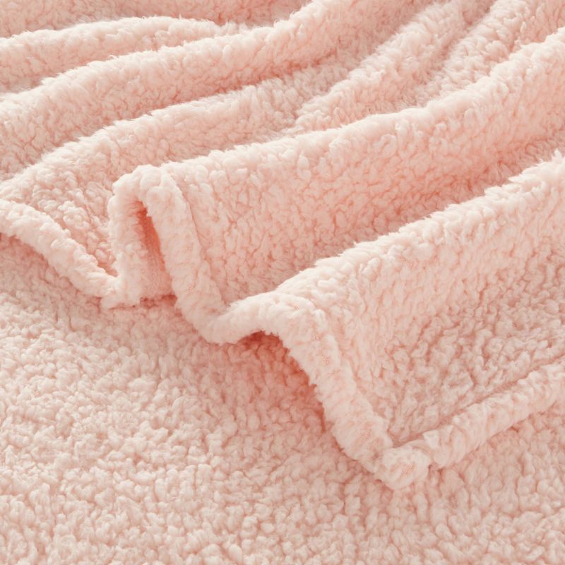 Faux Shearling Bed Blanket- Room Essentials, 3 of 10
