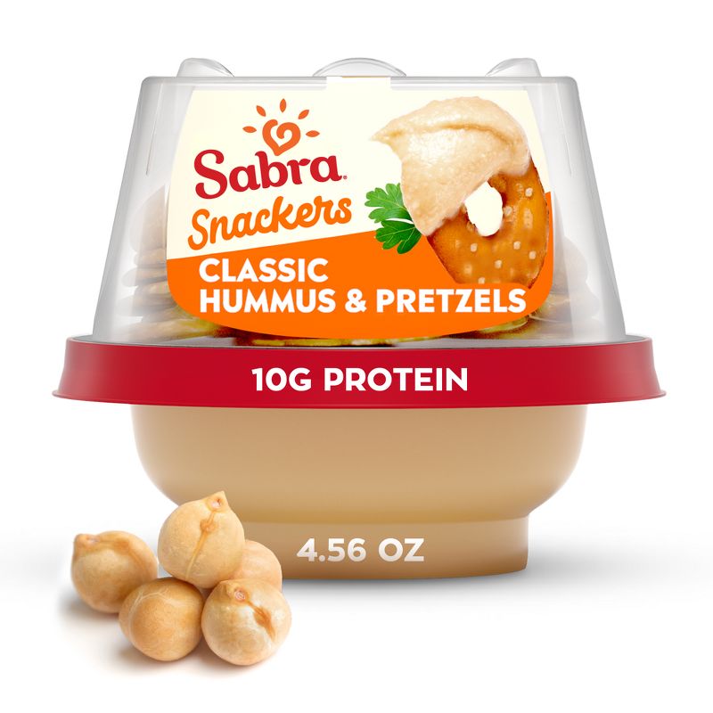Sabra Classic Hummus Snacker with Pretzels - 4.56oz, 1 of 5