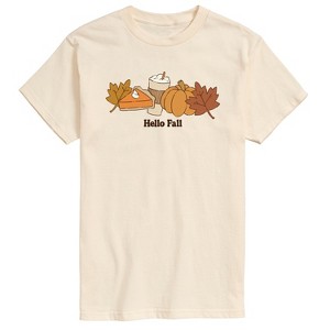Men's - Instant Message - Hello Fall Short Sleeve Graphic T-Shirt - 1 of 4