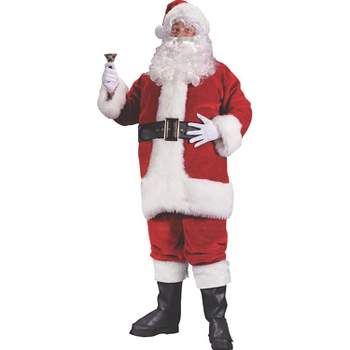 Fun World Mens Premium Santa Suit Costume - X Large - Red