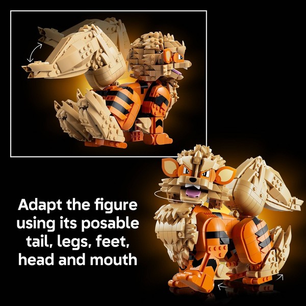 LEGO Pokémon Set de Construcción Arcanine 72160 5