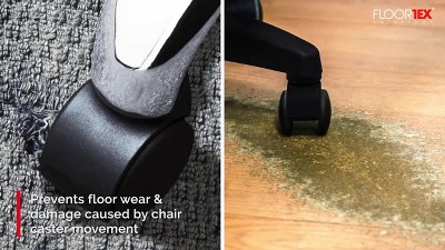 Cleartex Evolutionmat, Recyclable Chair Mat for Standard Pile