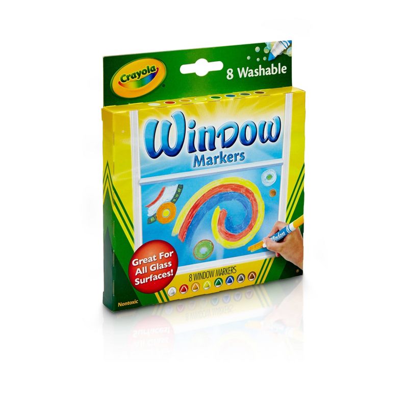 Crayola 8ct Washable Window Markers, 2 of 6