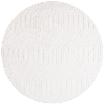 Faux Rabbit Fur 800 FRF881 Machine Made Loomed Rug - Safavieh