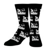 Crazy Socks, The Godfather Logos, Funny Novelty Socks, Large - 2 of 3