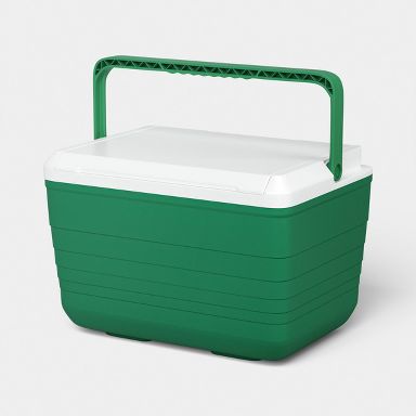 14 Cans/10 qt Hard Sided Cooler Green - Sun Squad™