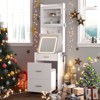 Karl Home | Small Vanity Desk with Mirror and LED Lights - 2 of 4
