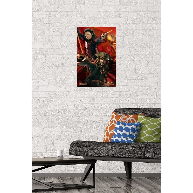 Trends International Disney Pirates of the Caribbean: At World's End - Duo Unframed Wall Poster Prints, 2 of 7