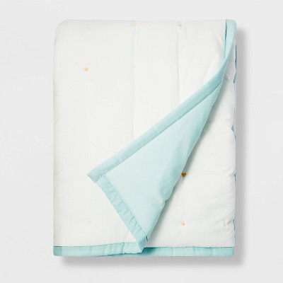 Toddler Quilt Heart Embroidered - Cloud Island™