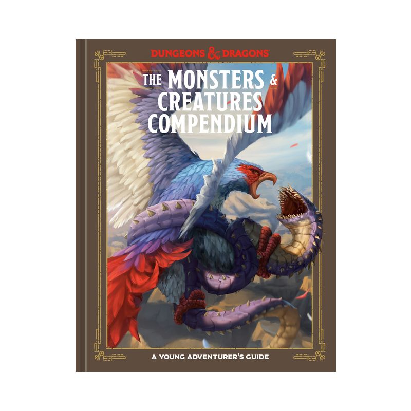 The Monsters & Creatures Compendium (Dungeons & Dragons) - (Dungeons & Dragons Young Adventurer's Guides) (Hardcover), 1 of 2