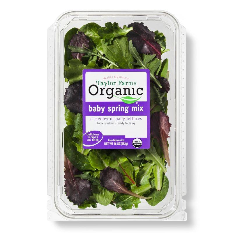 Taylor Farms Organic Spring Mix - 16oz, 1 of 2