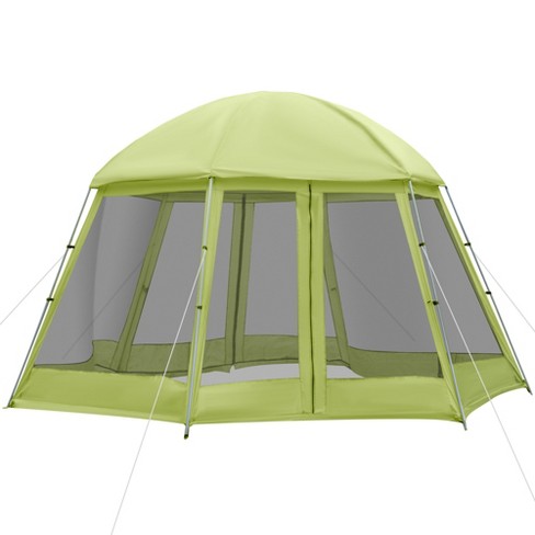 Outsunny 6-8 Person Screen House Room, Instant Outdoor Camping