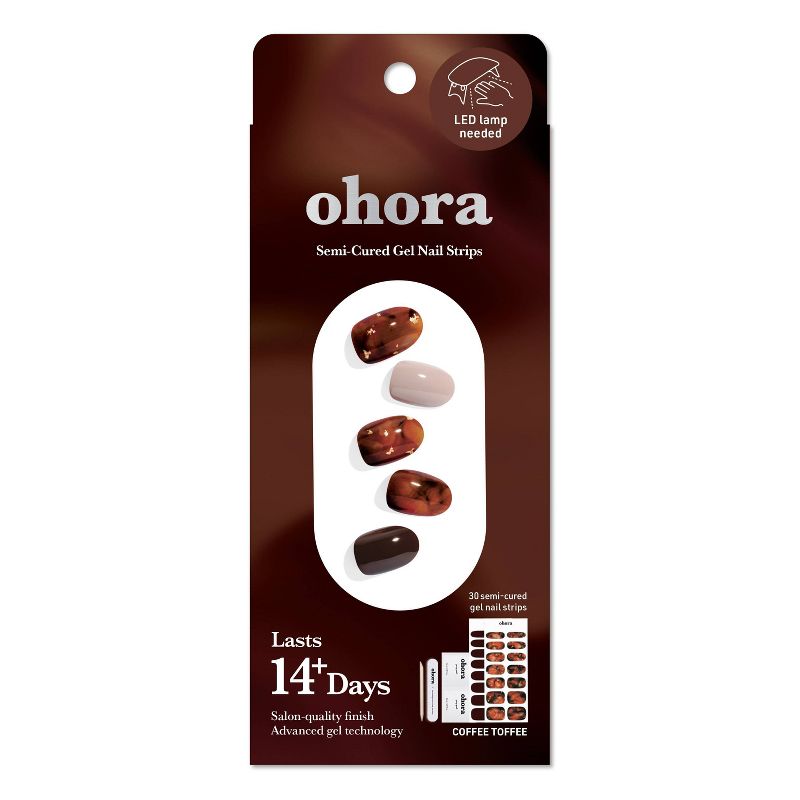Ohora Gel Nail Art Design Line - Coffee Toffee - 30pc, 1 of 8