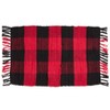 Saro Lifestyle Placemat With Buffalo Plaid Design (Set of 4) - 3 of 4