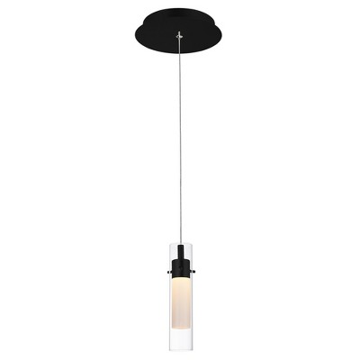 CWI Lighting Olinda LED Integrated Black Mini Pendant