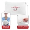Core Products Adjust-A-Loft Fiber Adjustable Comfort Pillow with Cooling Memory Foam Insert, Standard Size - 3 of 4