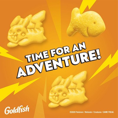 Goldfish Limited Edition Pikachu Cheddar Crackers - 6.6oz