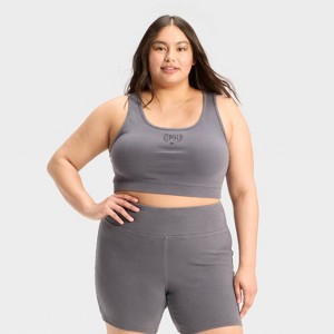 Women's Interlock Tiny Tank Top - Wild Fable™ - 1 of 3