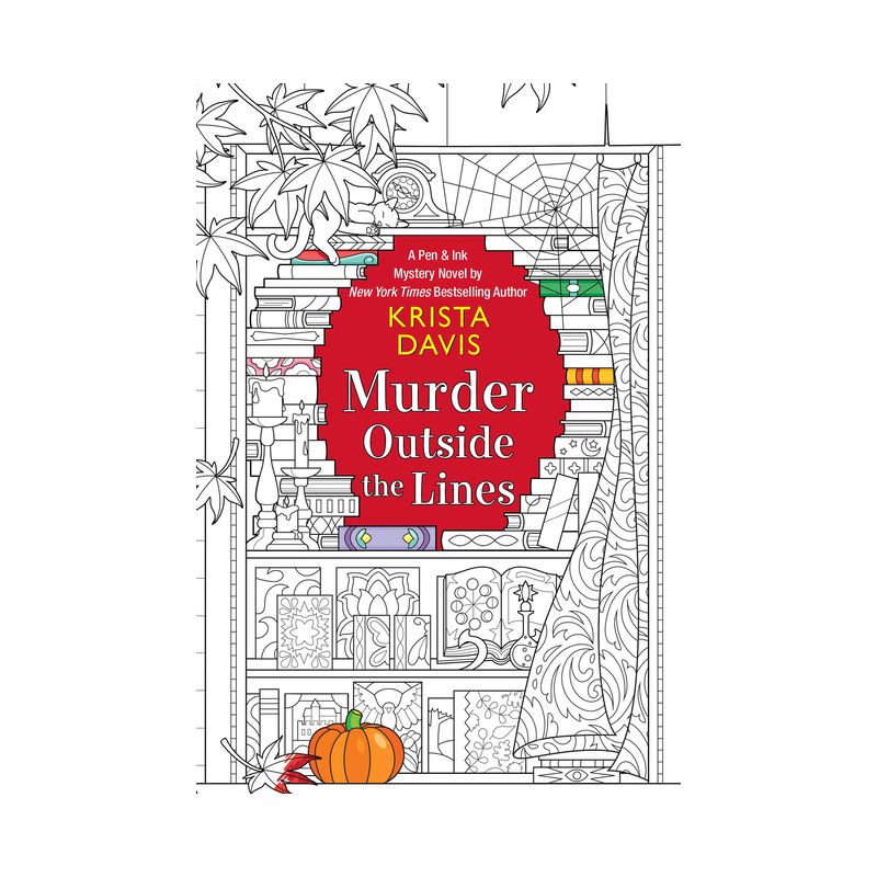 Murder Outside the Lines - (Pen & Ink) by  Krista Davis (Paperback), 1 of 4