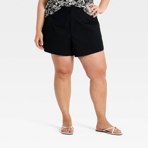 Women's Twill Pull-On Shorts 3.5