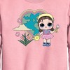 Boys' - LOL Surprise! - Grow Gurrl Heart Earth Graphic Long Sleeve Fleece Sweatshirt - 2 of 4