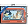 Trends International Bluey - Car Ride Framed Wall Poster Prints - 3 of 4