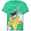 Power Rangers Boys’ Short Sleeve T-Shirt 4 Pack for Little Kids – Red/Yellow/Blue/Green - 4 of 4