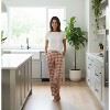 ADR Women's Soft Warm Fleece Pajama Pants, Long Lounge Bottoms - 2 of 3