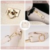 Crossbody Bag for Women Shoulder Tote Handbag PU Leather Bucket Bag Cross body Purse with Adjustable Strap, Multi Pockets - 4 of 4