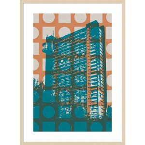 Amanti Art Architecture II  by Gary William Wood Framed Wall Art Print - 1 of 4