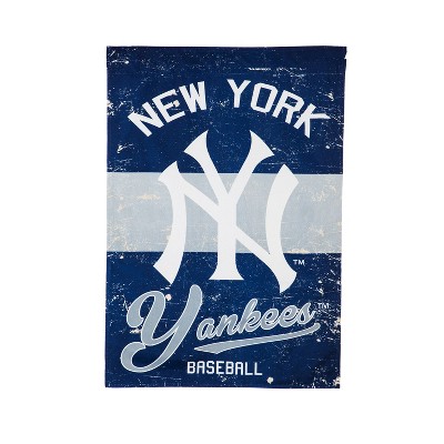 Evergreen NY Yankees Vintage Linen House Flag