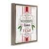 Stupell Industries Festive Holiday Rustic Stripes, 18" x 18" - 3 of 4