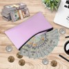 Unique Bargains PU Leather Zippered Water Resistant Bank Deposit Bag Security Money Pouch 11"x 6" 8 Pcs - 3 of 4