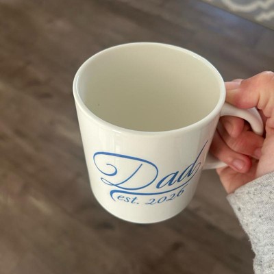 14oz Dad Est.2026 Stacking Mug White - Room Essentials : Target