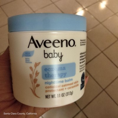 Aveeno Baby Eczema Therapy Nighttime Moisturizing Balm, Soothes & Relieves  Dry, Itchy Skin - 1oz : Target