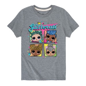 Boys' - LOL Surprise! - Glitterati Retro Grid Short Sleeve Graphic T-Shirt - 1 of 4
