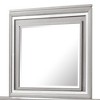 Passion Furniture Padua  49 in. W x 40 in. H Rectangle Framed Washed Gray Dresser Mirror - 2 of 4