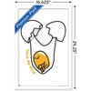 Trends International Gudetama - Leave Me Alone Framed Wall Poster Prints - 3 of 4