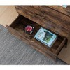 XIYUYEU 5 Drawers Dresser for Bedroom,Modern Style Drawers with Cutout Handle,Dressers for Kids Room,Living Room,Entry and Hallway,Brown - 4 of 4